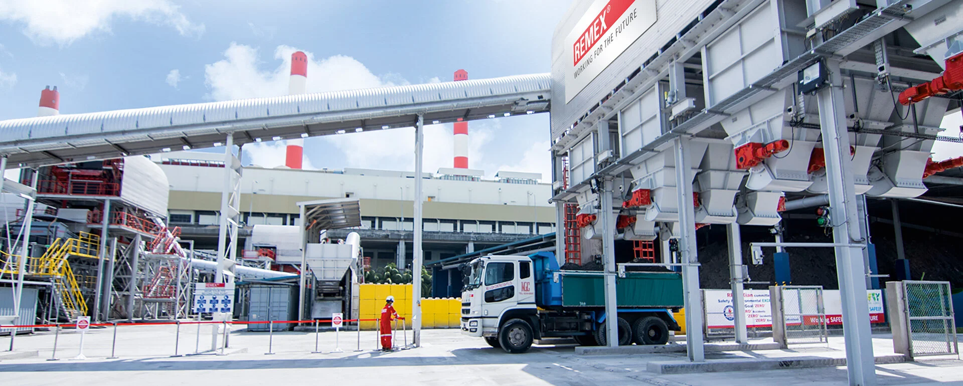 REMEX-Aufbereitungsanlage in Singapur REMEX-Aufbereitungsanlage in Singapur